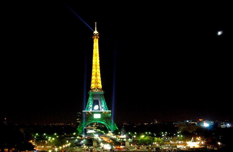 Nachtspaziergang durch Paris