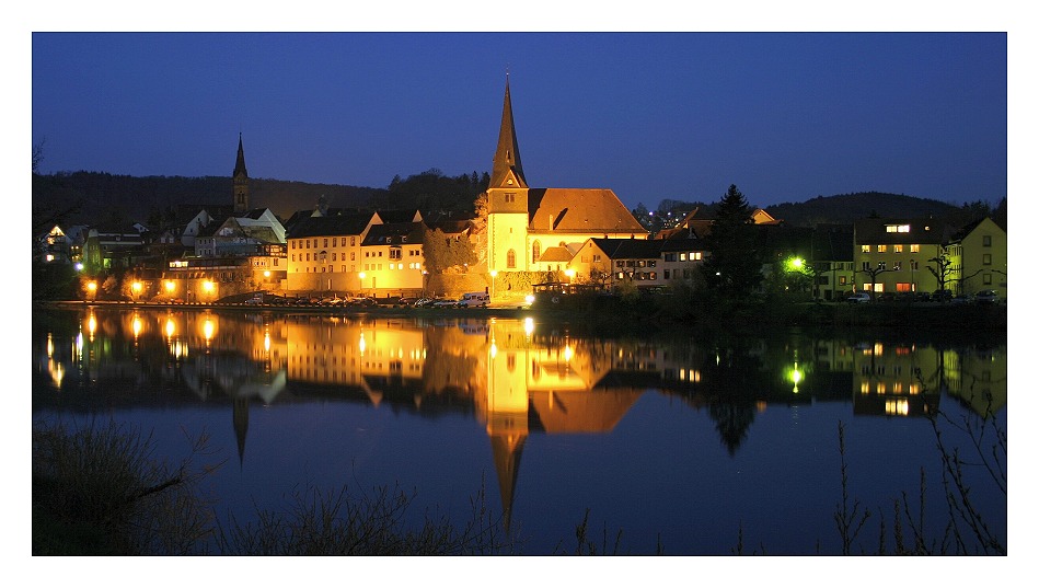 Nachtspiegelung - Neckargemünd