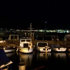 Nachtstimmung am Hafen