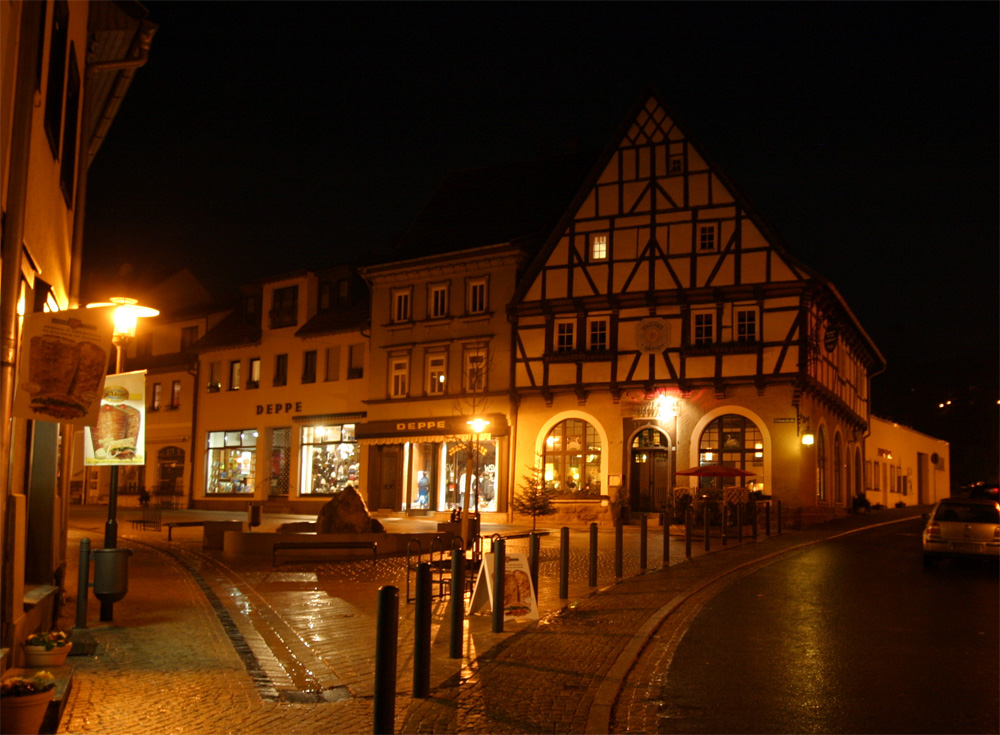 Nachtstimmung in Bad Frankenhausen