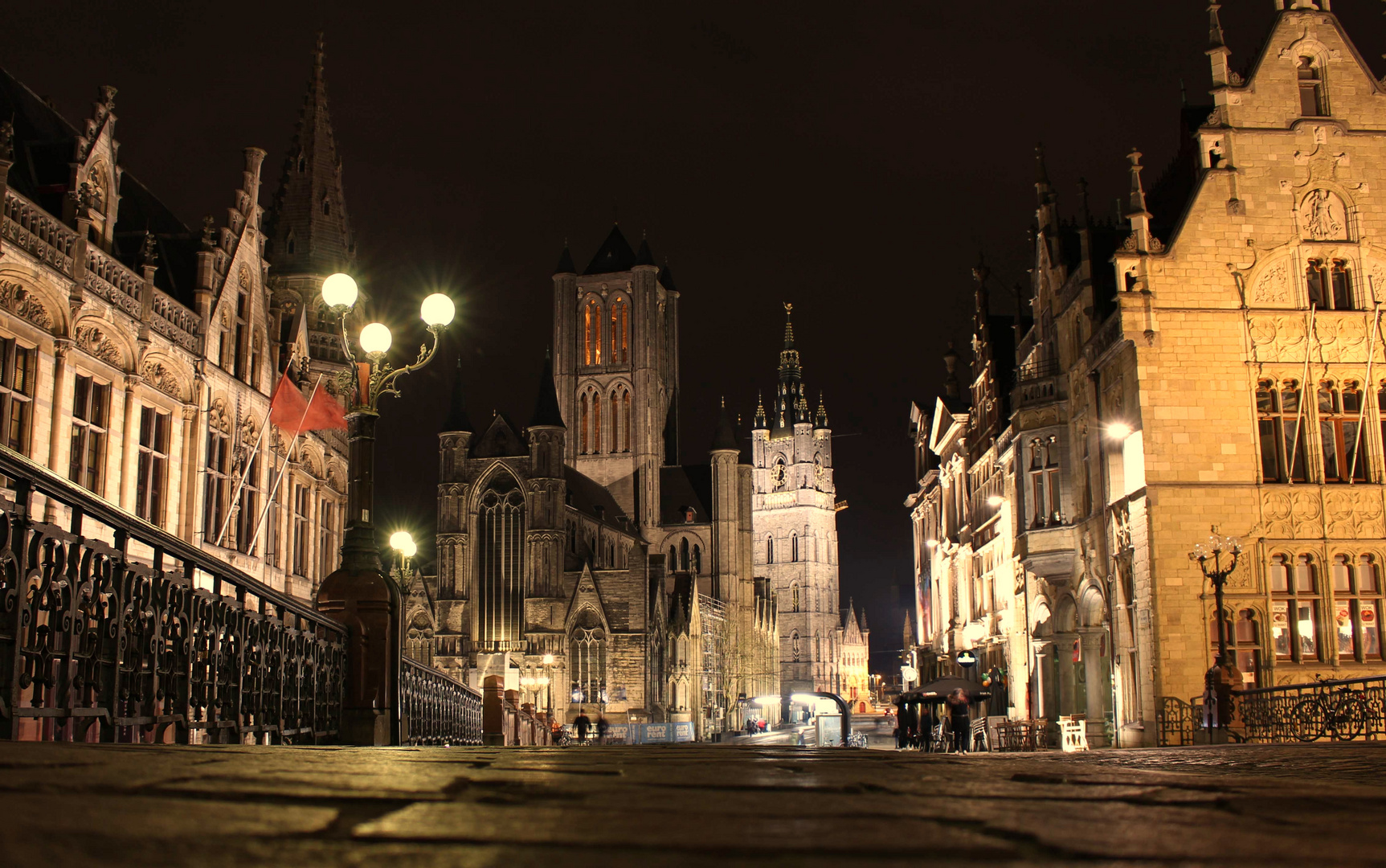 Nachtstimmung in Gent