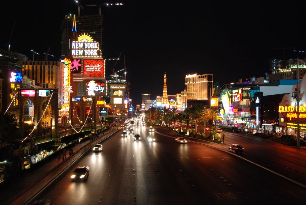 Nachtstimmung in Las Vegas