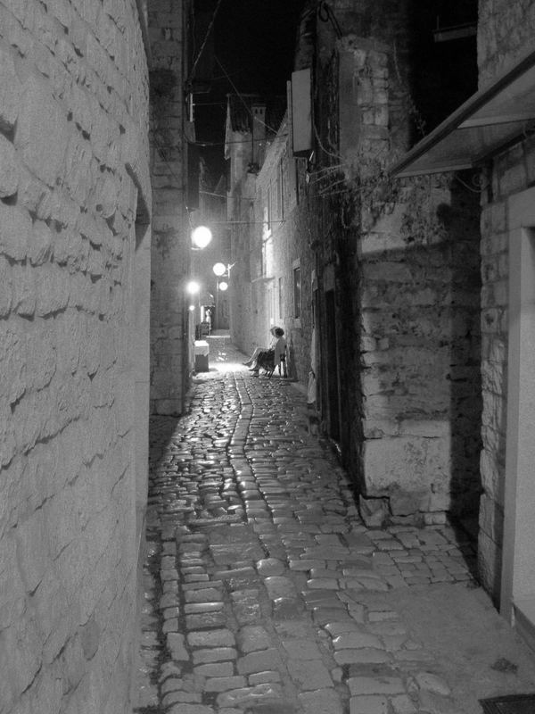 Nachtstimmung in Trogir (Kroatien)