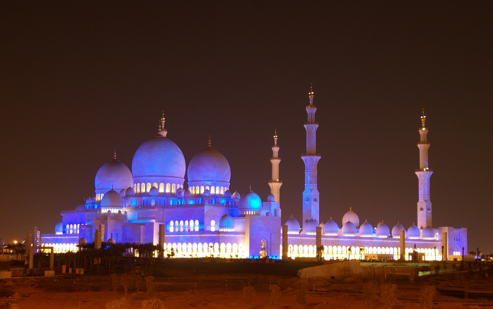 Nachtstimmung - Sheikh Zayed Mosque