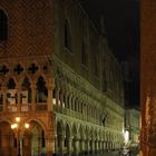 Nachtstück: Piazzetta und Palazzo Ducale