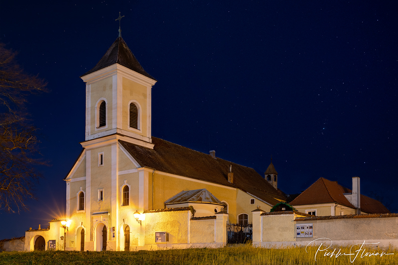 Nachtstunde mit Sterne