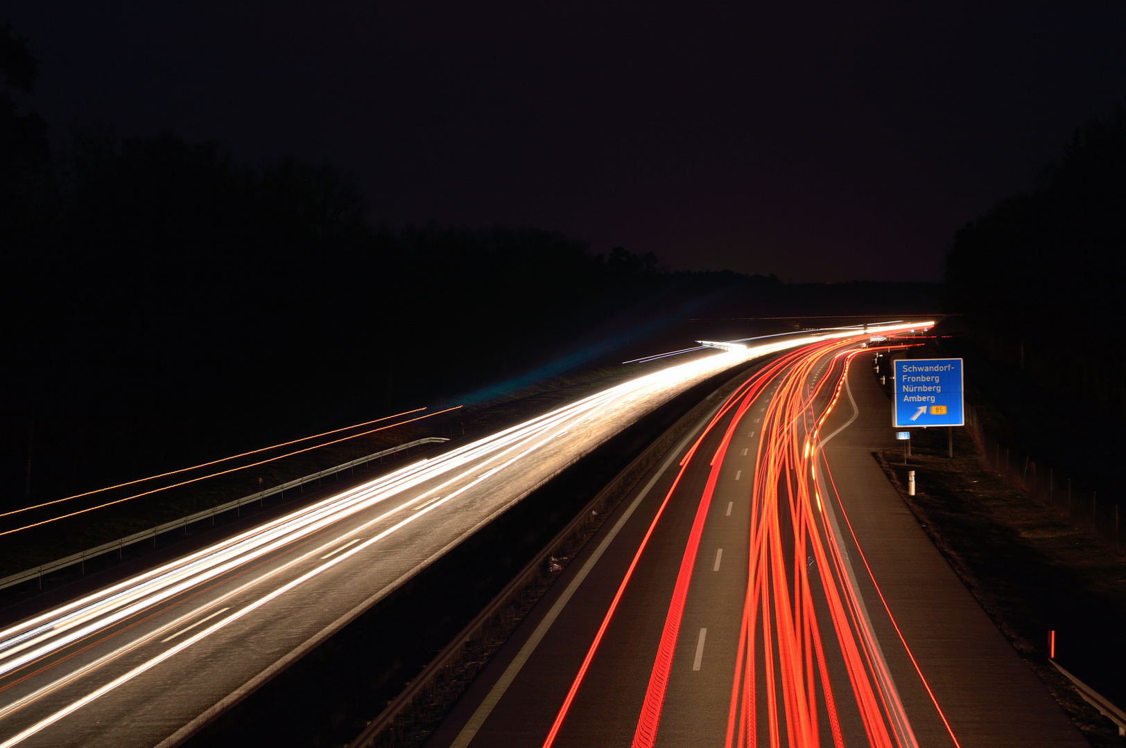 Nachtverkehr A93