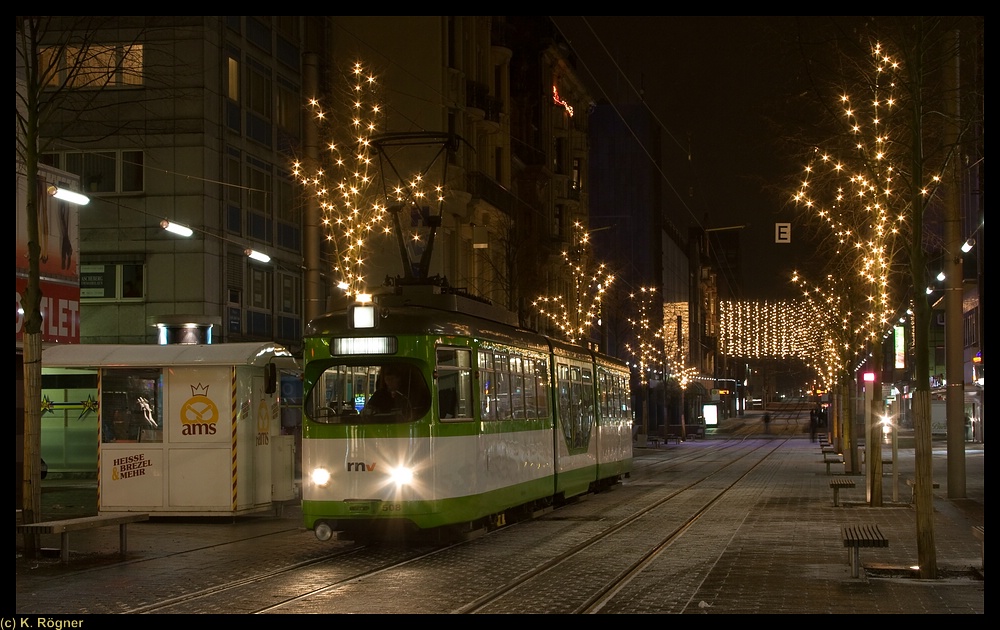 Nachweihnachtliches Mannheim
