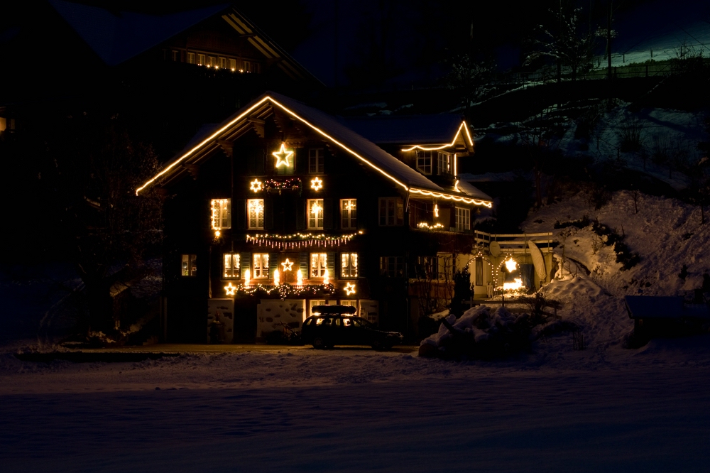 Nachweihnachtszeit in Mülenen (Schweiz)