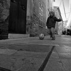 Nachwuchsfussballer in Alcudia (Mallorca)
