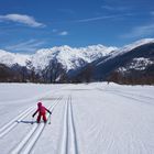 Nachwuchstalent auf der Loipe