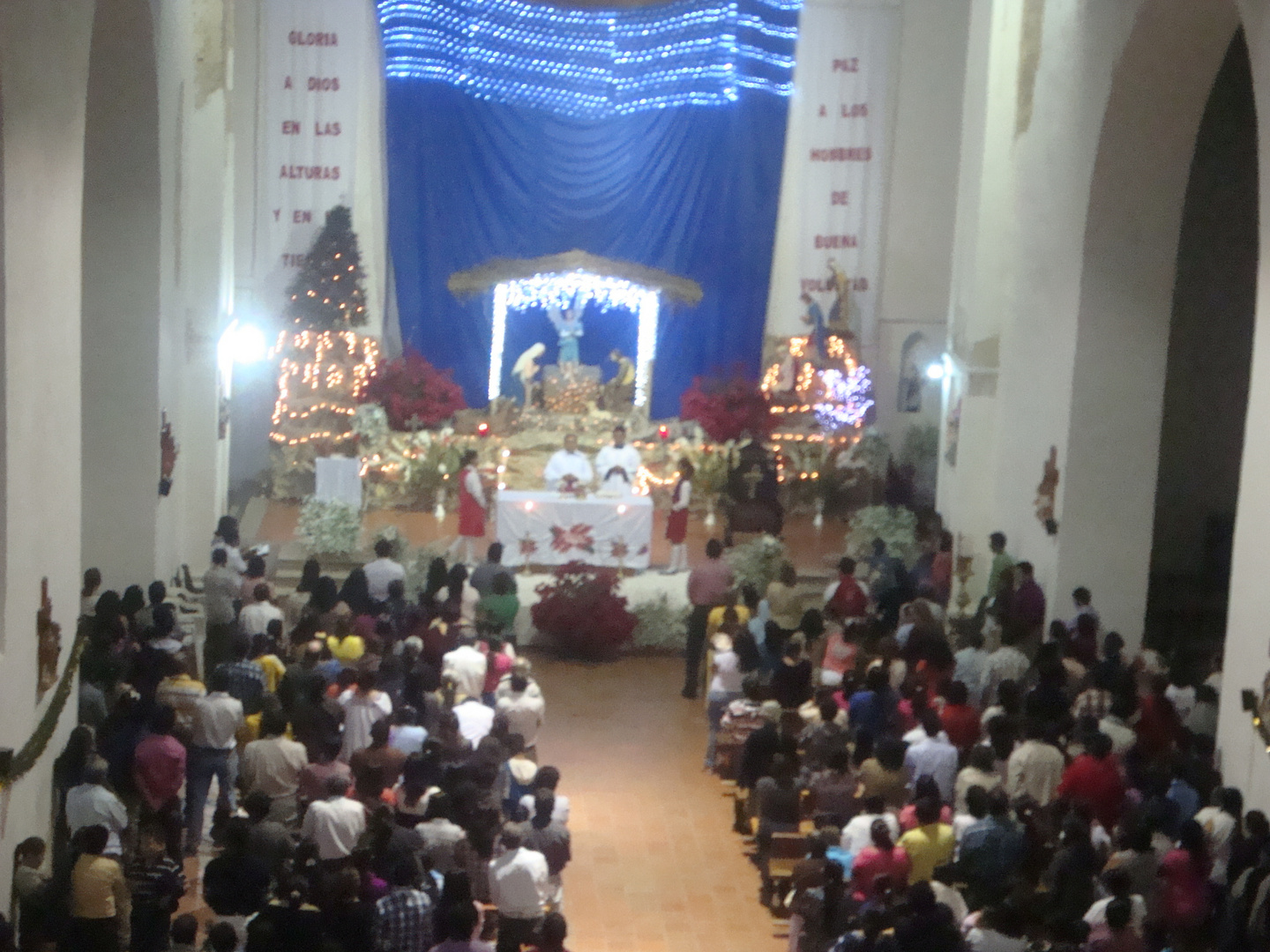 Nacimiento del Niños Jesús en Copainalá Chiapas Mex.