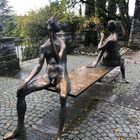 Nackt auf der Insel Mainau im Bodensee