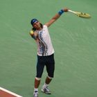 Nadal playing in Ahoy, Rotterdam