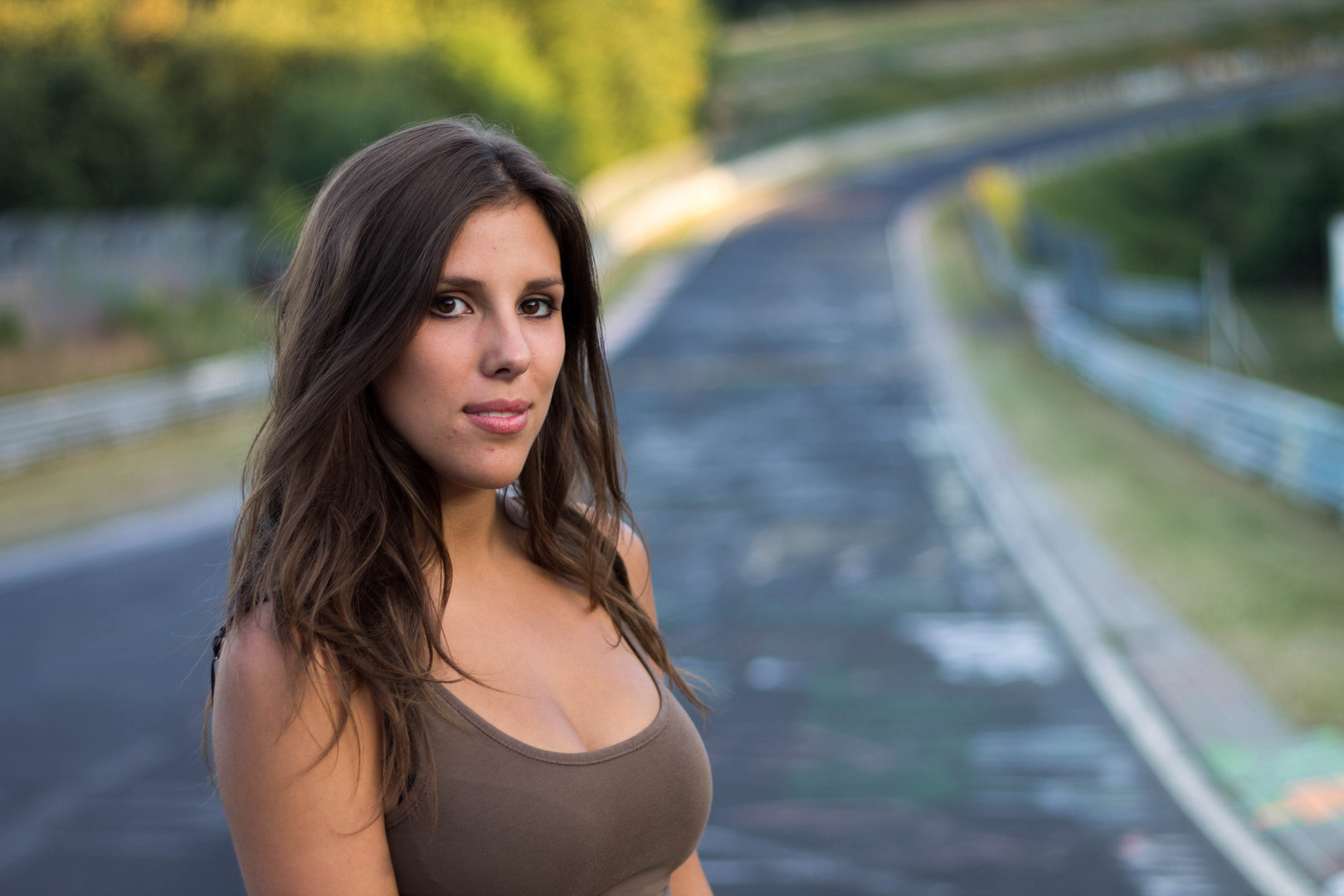 Nadine am Nürburgring