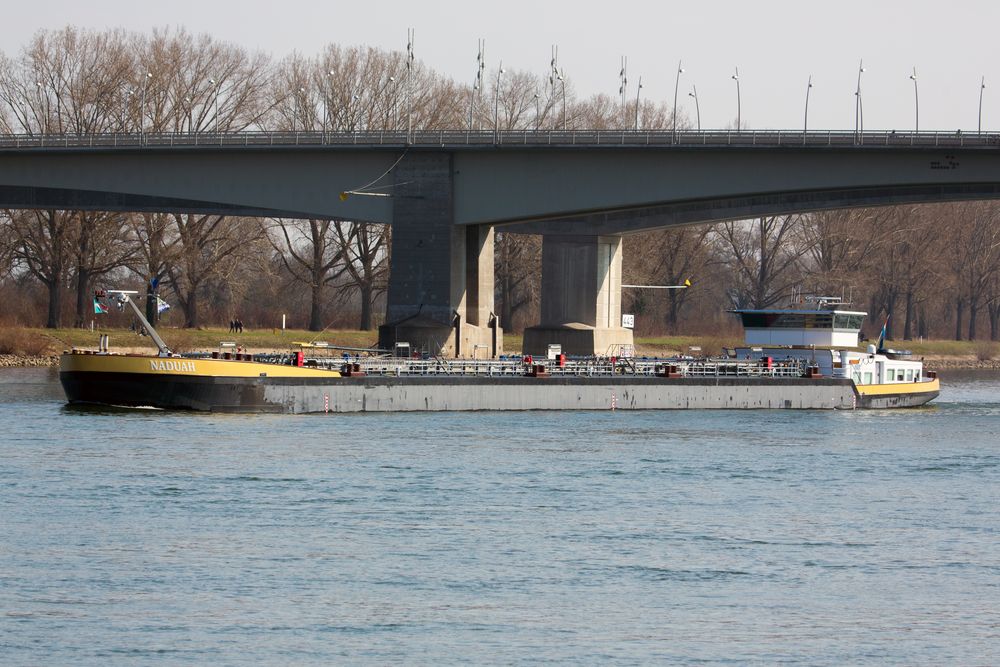 "Naduah" an Rheinbrücke bei Worms