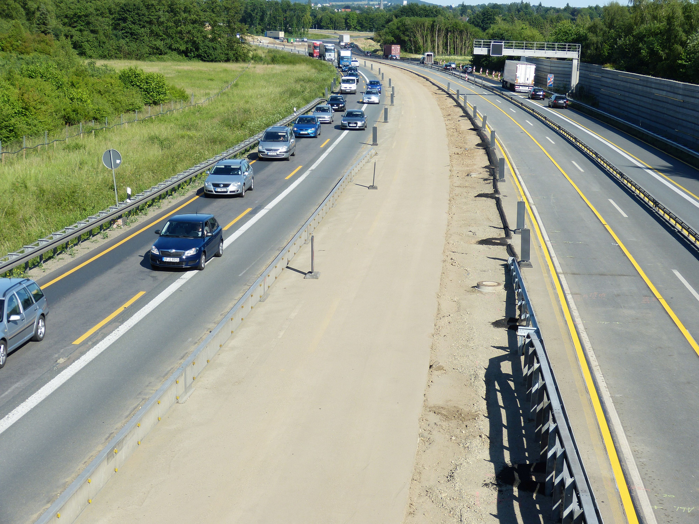 Nächste Fahrtrichtungsänderung im Löhner Kreuz