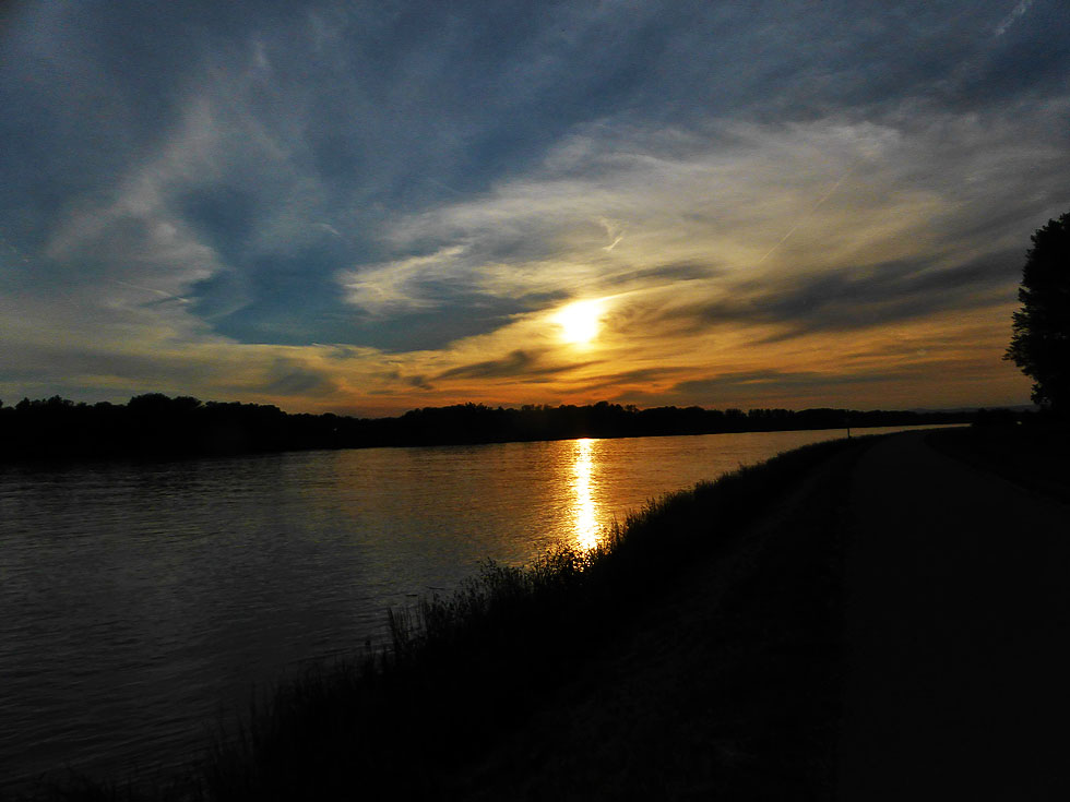 Nächste Woche will ich an die Donau