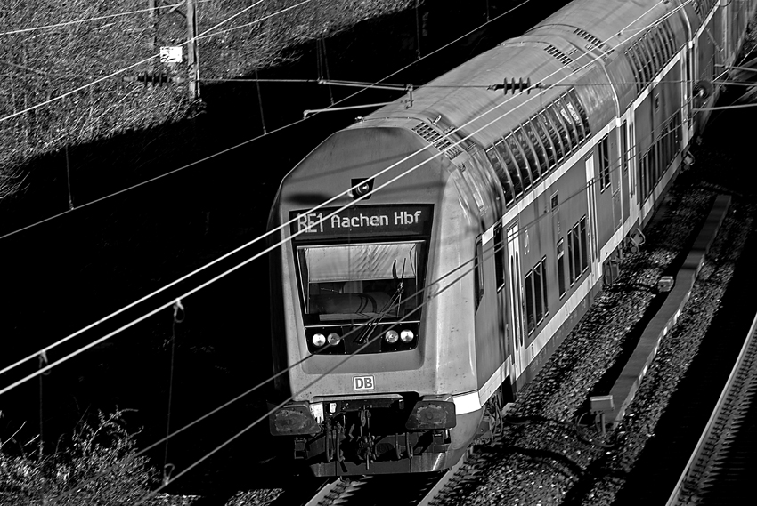 Nächster Halt Aachen Hbf