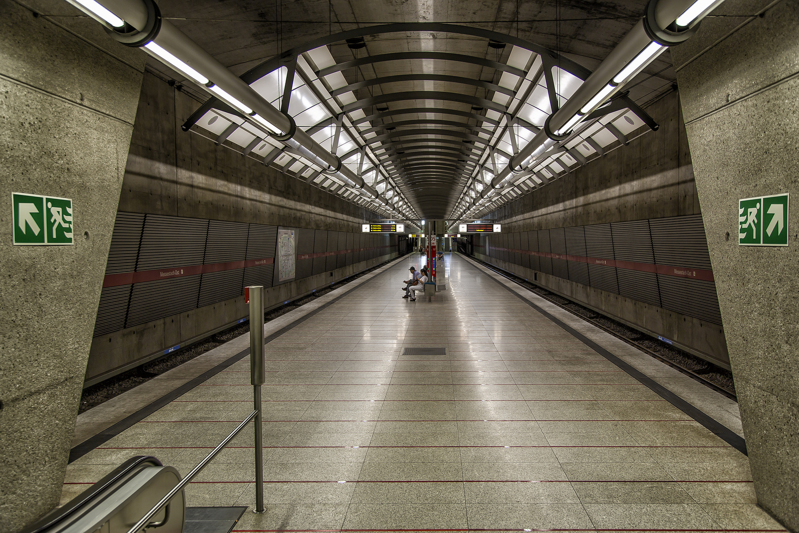 Nächster Halt "Messestadt Ost"