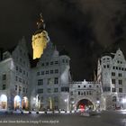 nächtes neues Rathaus Leipzig