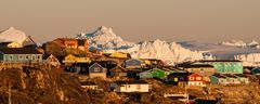 Nächtlich belagertes Ilulissat