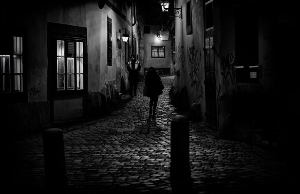 Nächtliche Begegnung