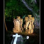 - Nächtliche Friedhofsinszenierung -