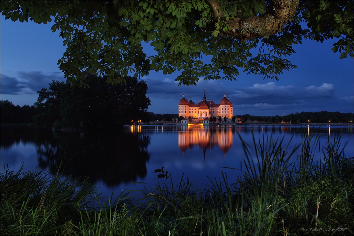 - Nächtliche Moritzburg -