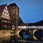 Nächtliche Nürnberger Altstadt