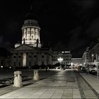 nächtliche Pause am Gendarmenmarkt