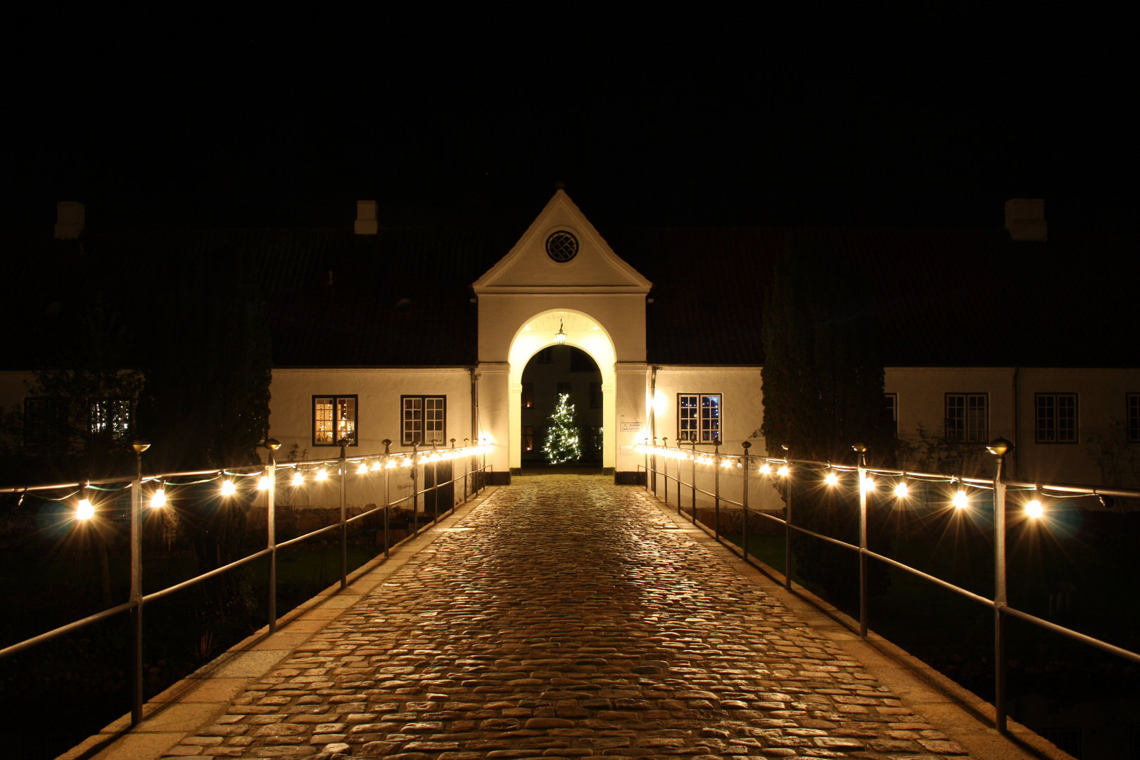 Nächtliche Schlossbrücke