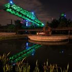 Nächtliche Spiegelung im Landschaftspark