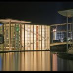 Nächtliche Spiegelung in der Spree