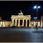 nächtliche Stimmung am Brandenburger Tor