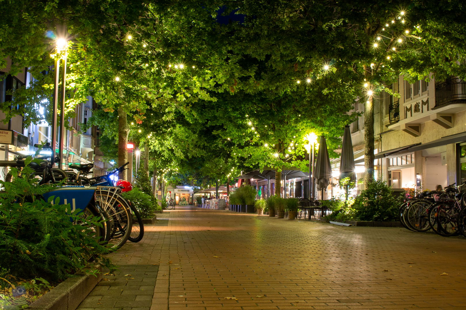 nächtliche Straßenscene