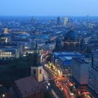 nächtlicher Blick auf Berlin