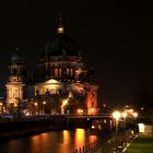 Nächtlicher Blick zum Berliner Dom