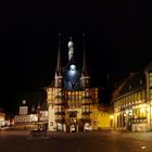 Nächtlicher Marktplatz