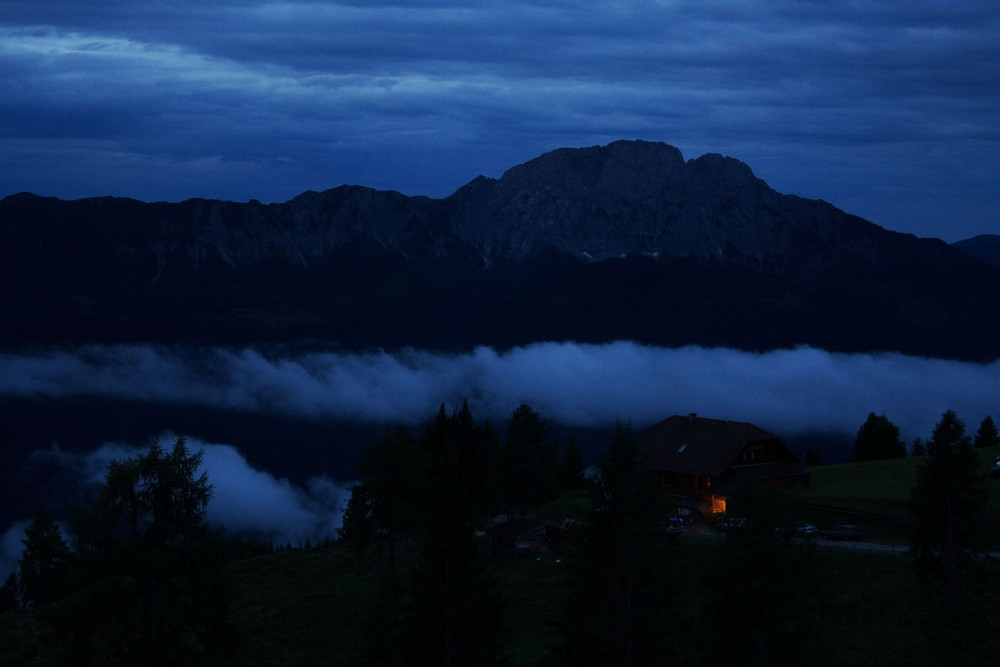 Nächtlicher Nebel