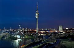 Nächtlicher Olympiapark...