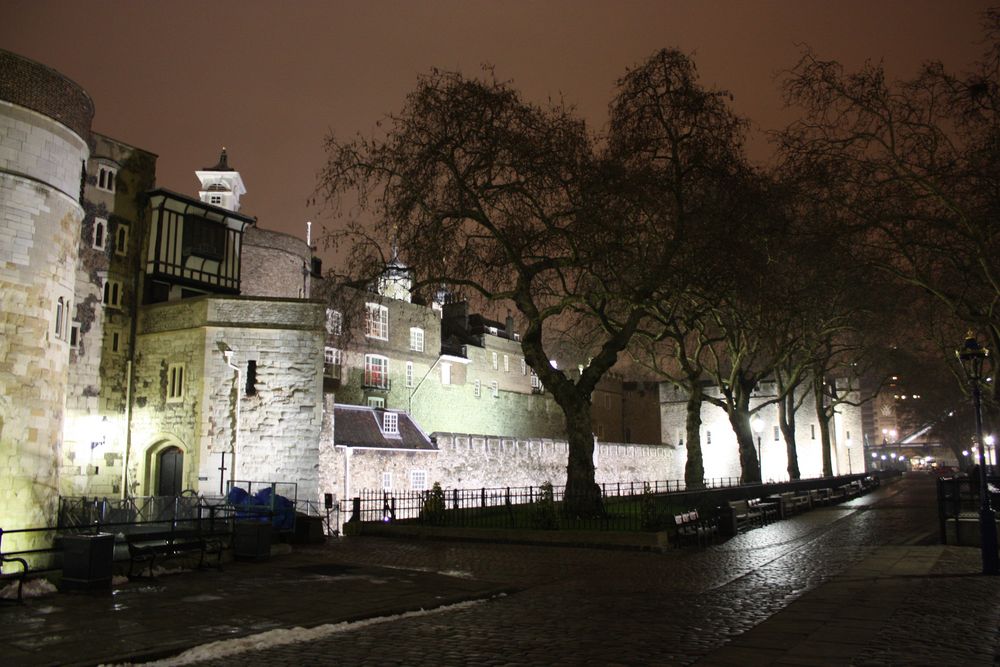 Nächtlicher Spaziergang in London