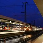 Nächtlicher Verkehr am Nürnberger Hbf