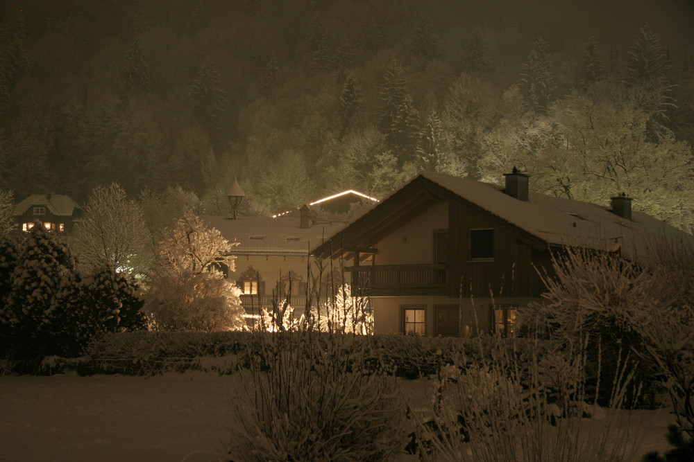 nächtlicher Winterzauber