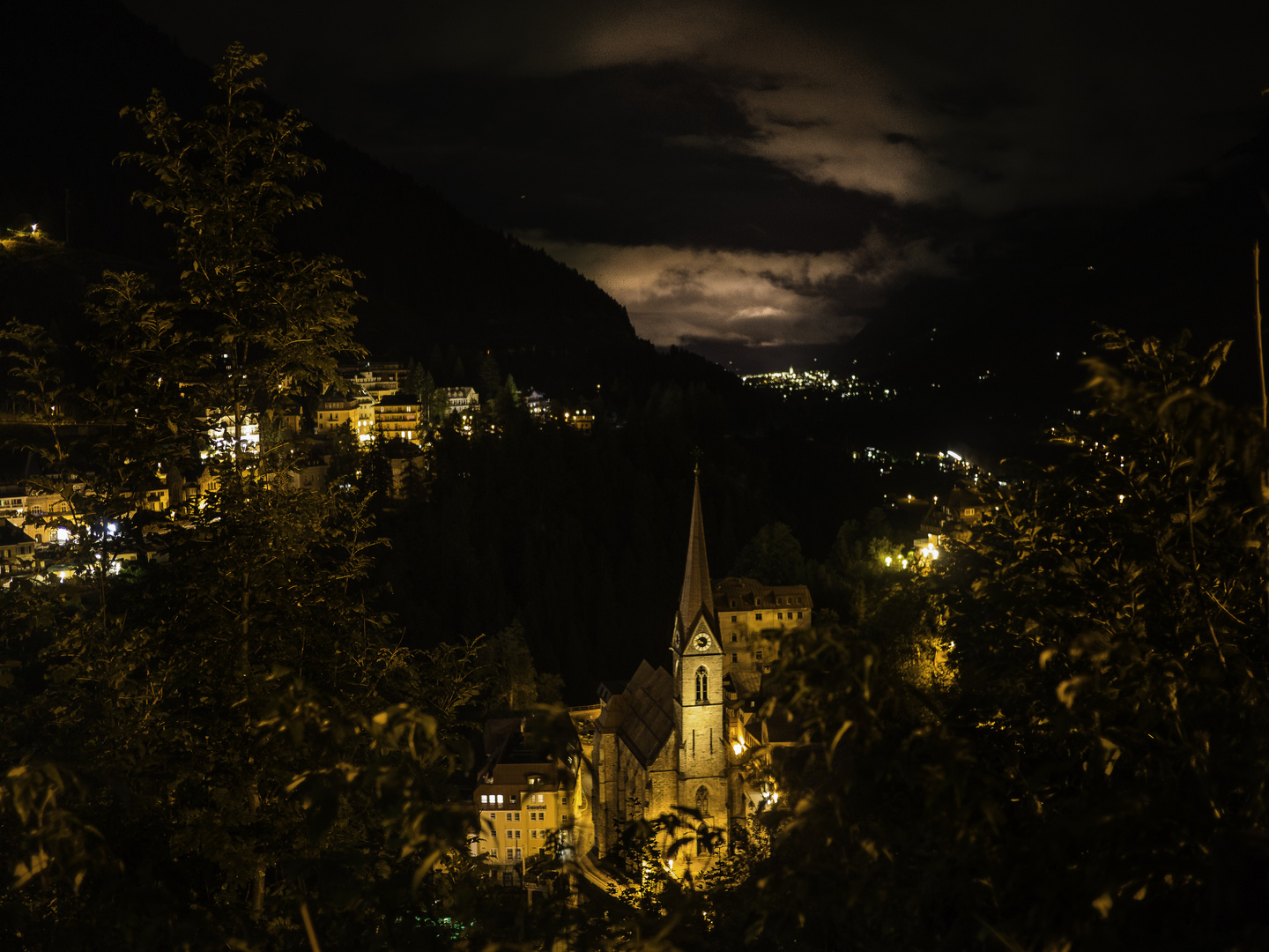 nächtliches Bad Gastein