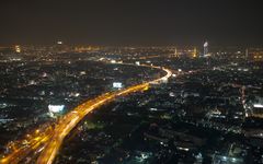 Nächtliches Bangkok