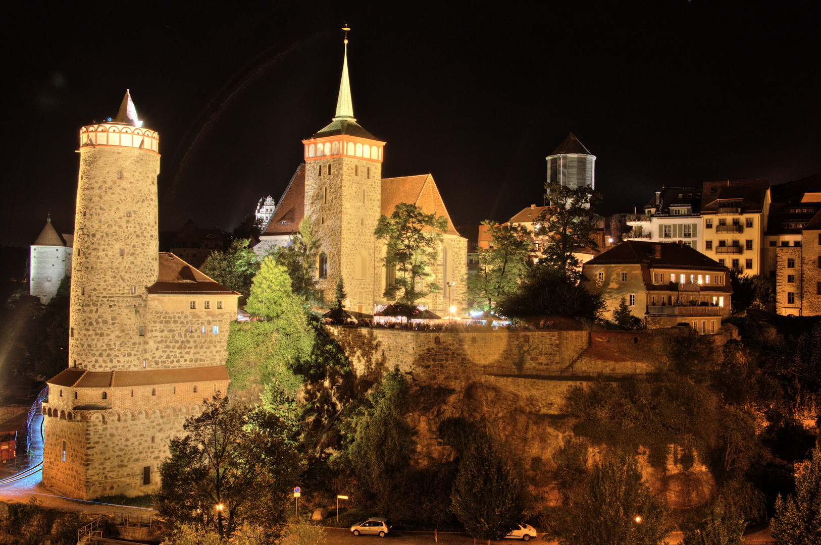 Nächtliches Bautzen