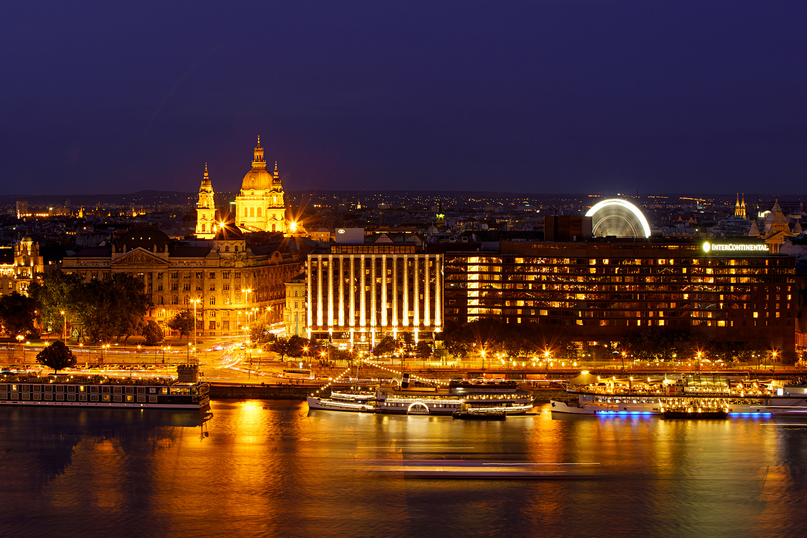 Nächtliches Budapest