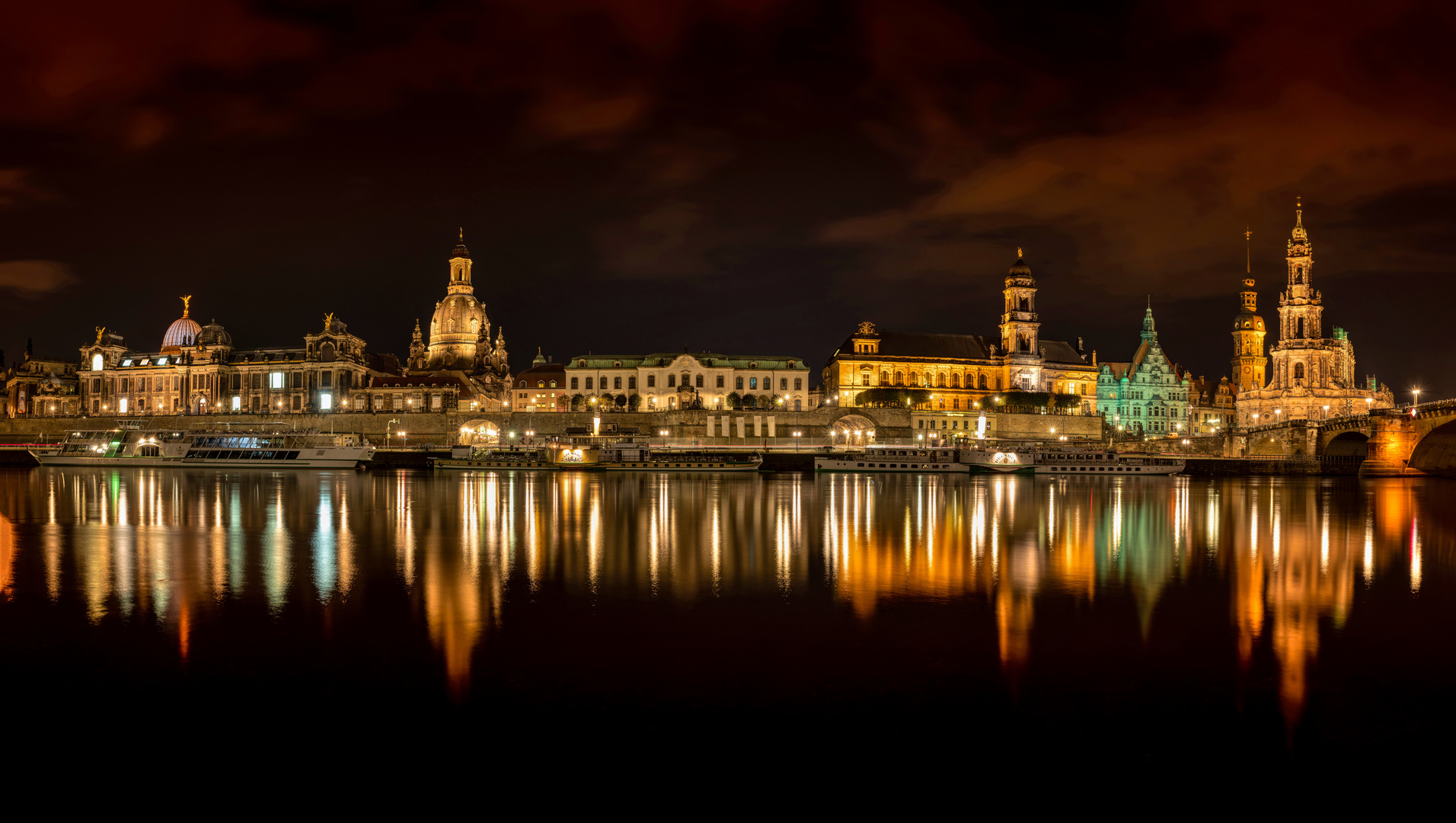 Nächtliches Dresden