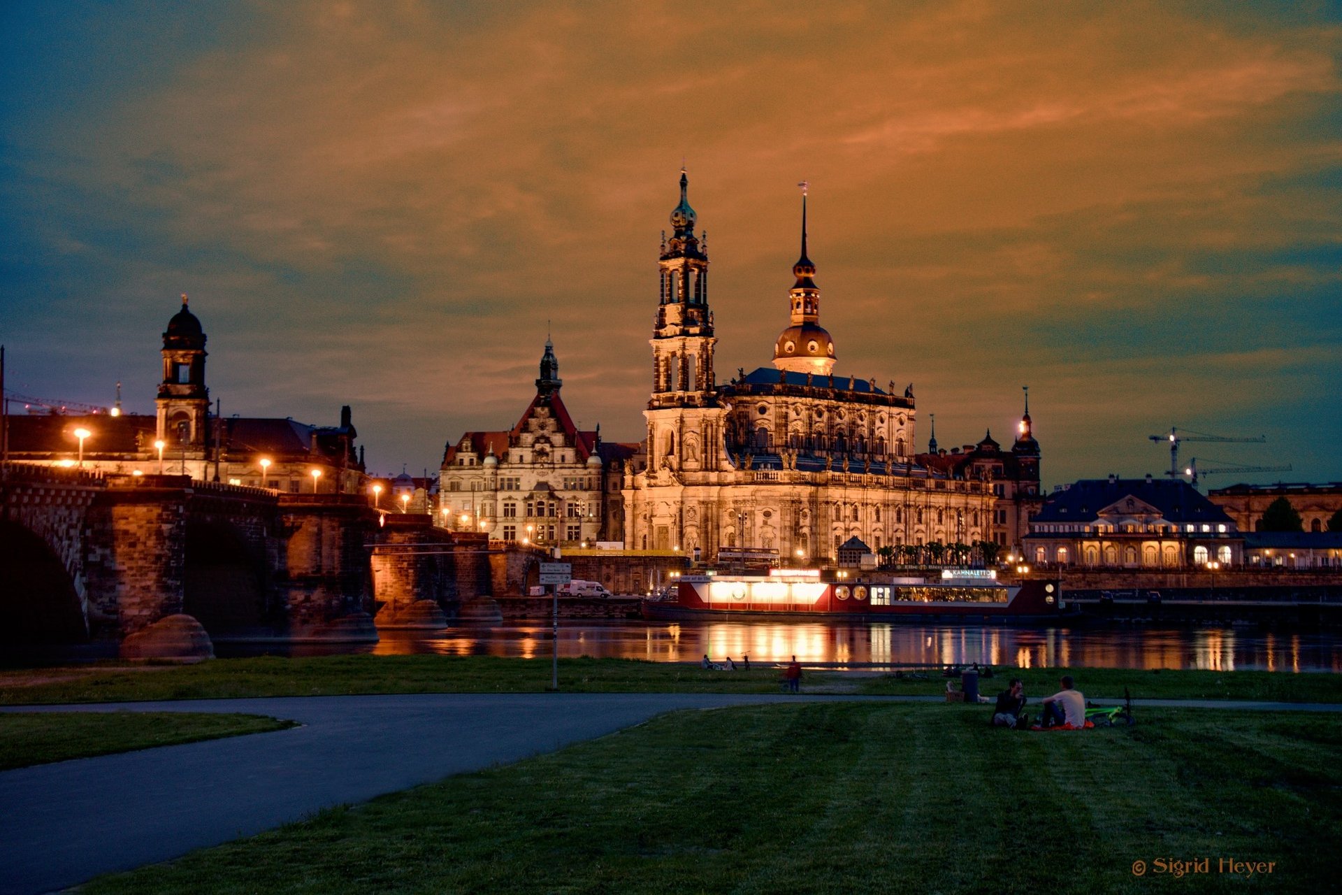 Nächtliches Dresden